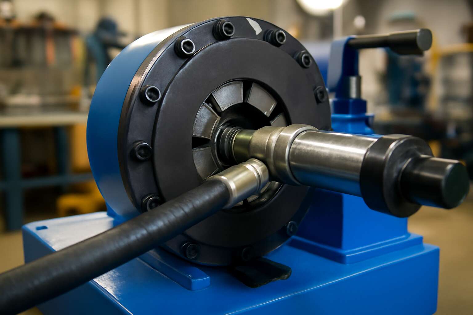 hydraulic hose crimper
