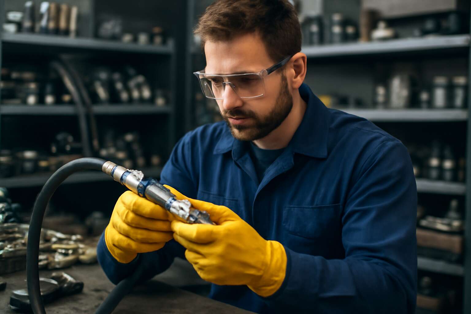 hydraulic hose technician