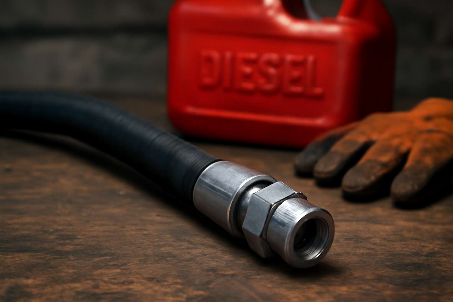 can hydraulic hose be used for fuel