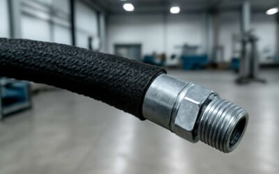 Protect Hoses and Cut Downtime with hydraulic hose abrasion sleeve.