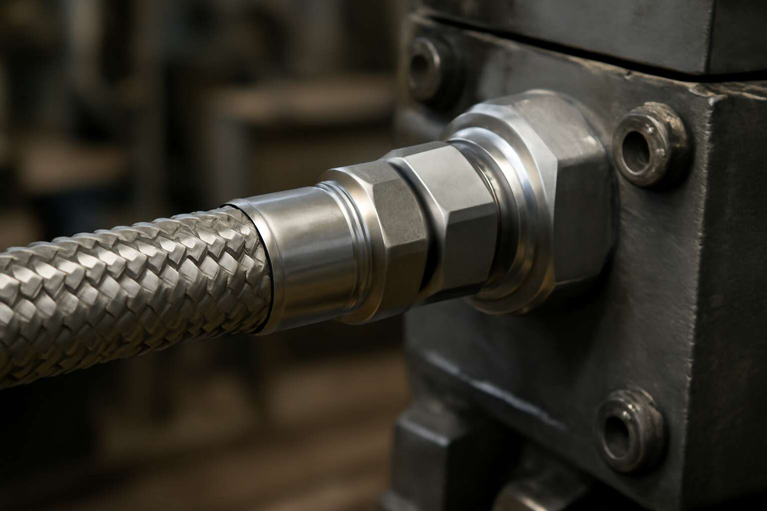 hydraulic hose joint
