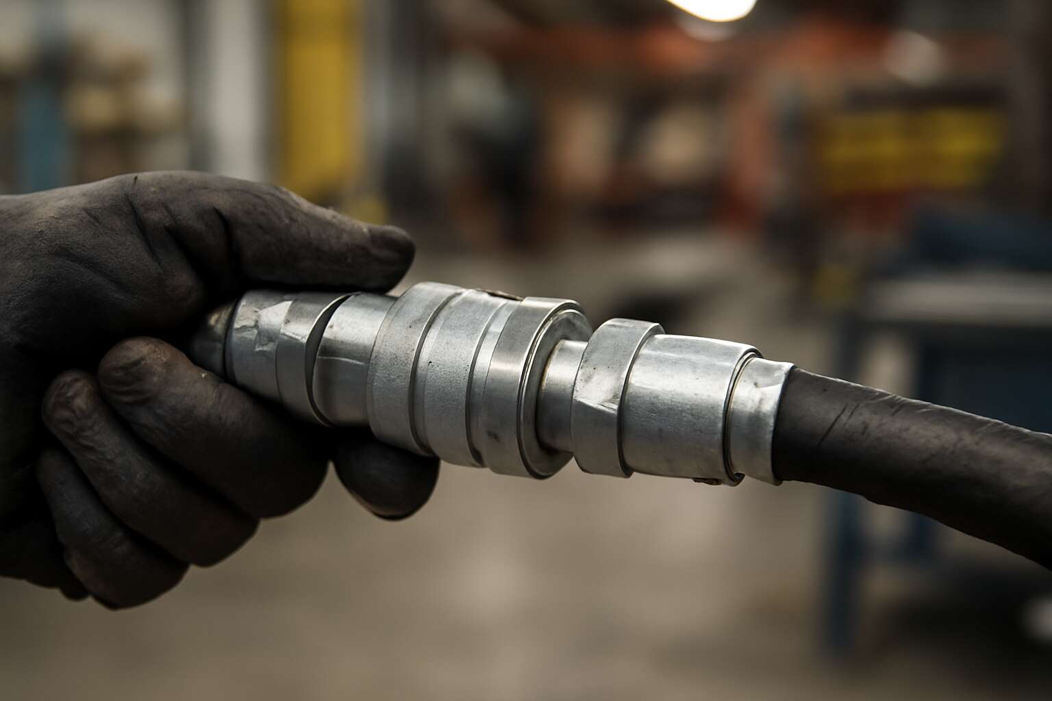 hydraulic hose quick release coupling