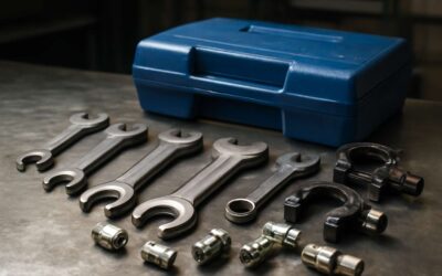 Boost Your Plumbing Power with the hydraulic hose wrench set for quick, leak-free fixes